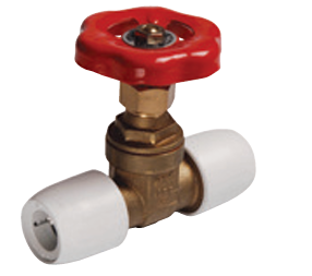 vanne d'arret DN 22 / Gate Valve - Hot/Cold DN22  HX35/22W